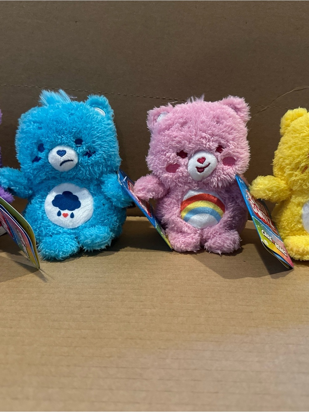 Care Bears Bum Bumz Grumpy Bear Share Bear Cheer Bear Funshine Bear Lot Of 4